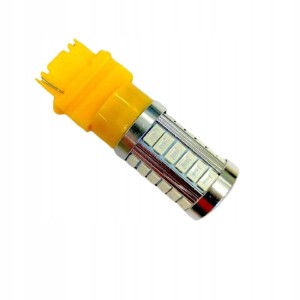 Żarówka LED P27W 3156 33SMD Pomarańczowa