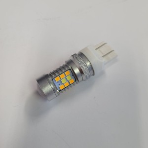 Żarówka LED W21/5W DUAL COLOR Biały + Pomarańczowy