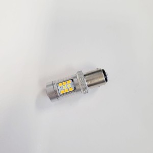 Żarówka LED P21/5W DUAL COLOR Biały + Pomarańczowy