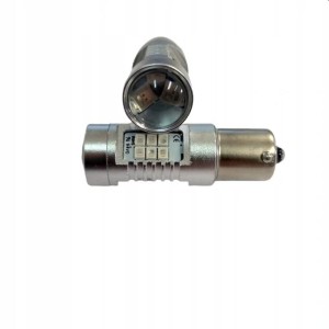 Żarówka LED P21W BA15S 21SMD 2835 Czerwona