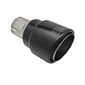 Końcówka pojedyncza czarna Ø100 130mm NBLS1-101RS