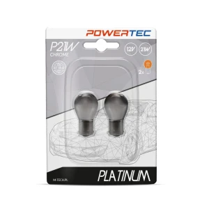 Zarówki Powertec P21W 12V 21W Pomarańczowe Chrom