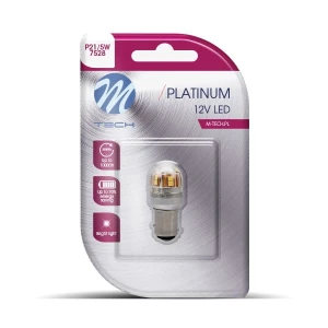 Żarówka LED M-Tech Canbus Platinum P21/5W biała