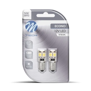 Żarówki LED Canbus T4W BA9S 12V 4xSMD 5050 białe